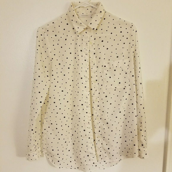 Star Printed black &white Shirt - Picture 3 of 4